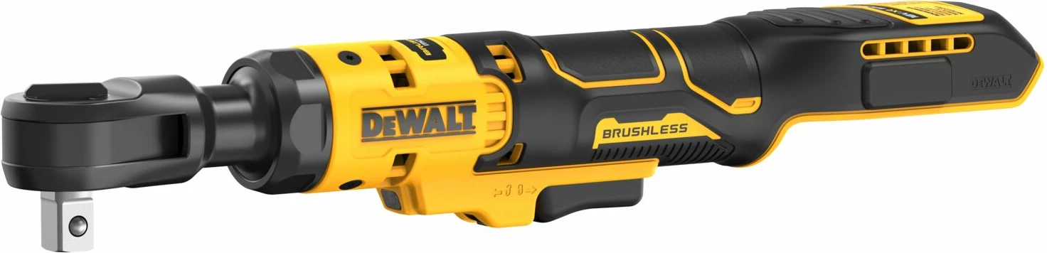 Çelës ratchet aku DeWalt DCF512N, 18V, 1/2\", 95 Nm, brushless, solo, verdhë/zi