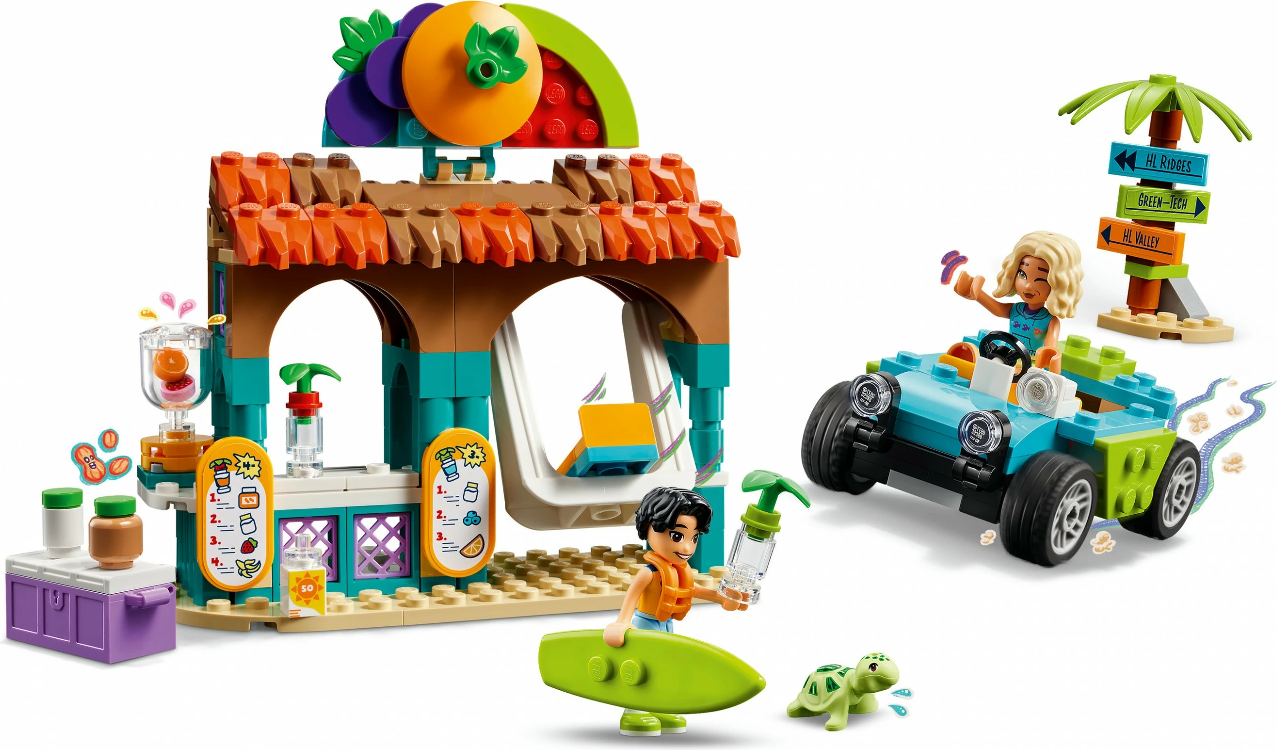 Set LEGO Friends 42625 Smoothie-Stand te plazhi