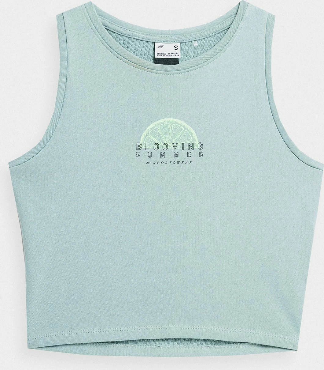 Maicë pa mëngë 4F TTSHF570, 100% pambuk, madhësia L, mint