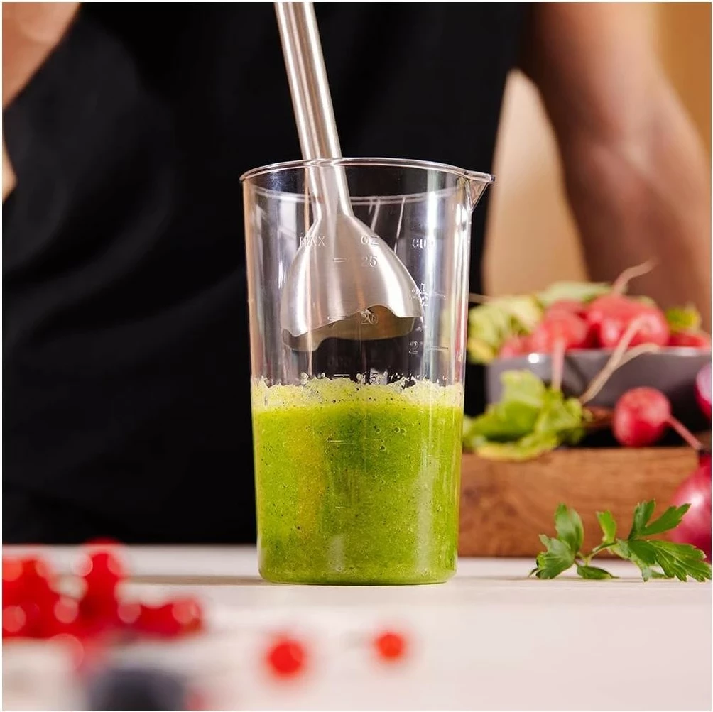 Blender dore Cecotec Power Pulsar Cream&Crush, 2300W, 9 shpejtësi, i zi