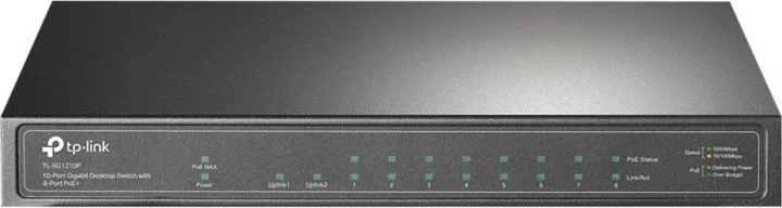 Switch TP-Link TL-SG1210P, 8 porta, 1Gbps