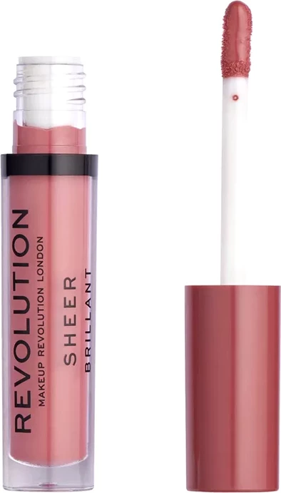 Revolution Sheer Lip Lipgloss - 112 Ballerina