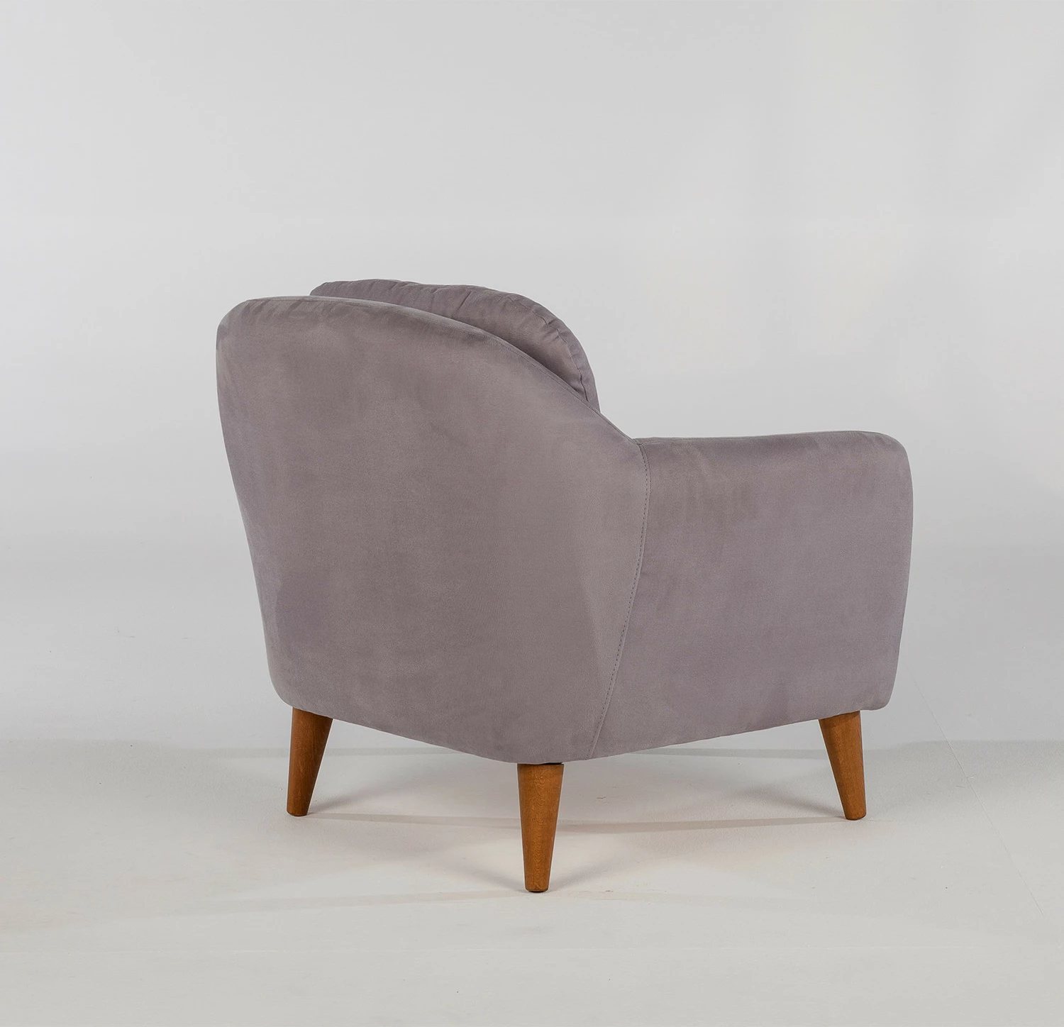 Set divani Atelier del Sofa, Sofia-TKM03-0701, ngjyrë gri