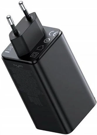 Karikues rrjeti Baseus GaN6 Pro P10162705112-00 100W 2x USB-A + 2x USB-C 3A, i zi