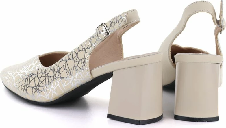 Këpucë pumps Cambell 35306, bezhë