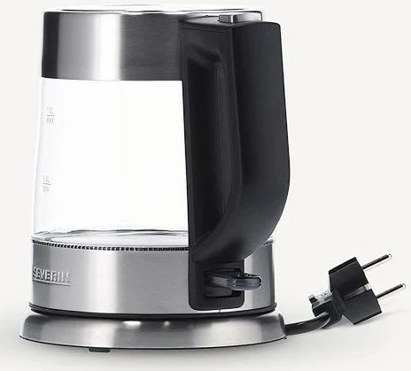 Ibrik elektrik Severin WK 3468, 1L, 2200W, Inox, Transparent