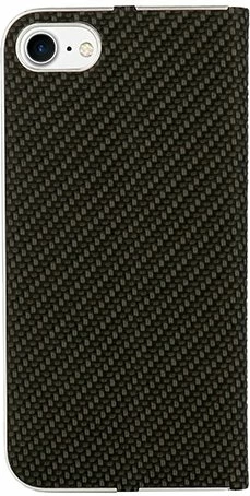 Mbështjellës flip HAVANA Premium 10443 për Xiaomi Redmi 7A, xhep për kartelë, mbyllje magnetike, e zezë karbon