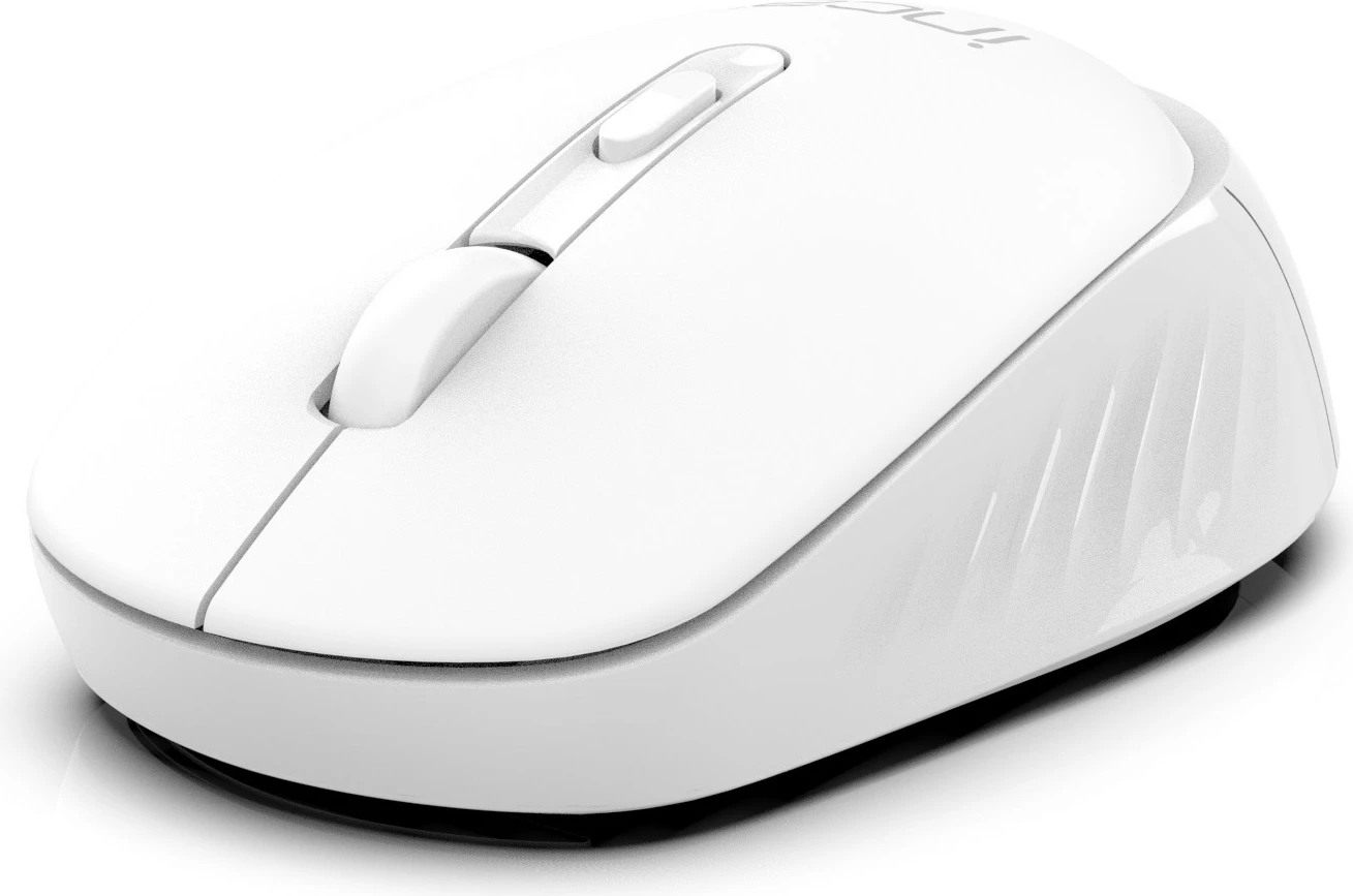 Maus wireless Inca IWM-243RB, 1600 DPI, Candy Design, i bardhë