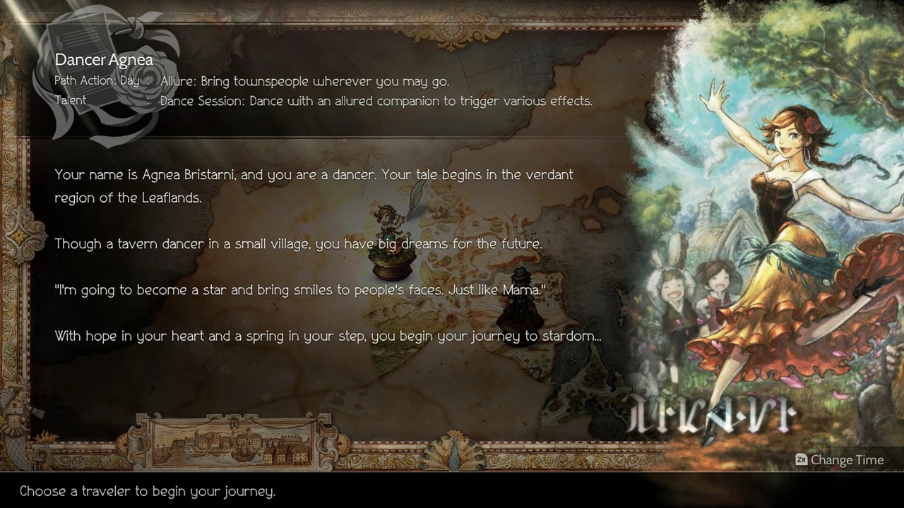 Lojë për Nintendo Switch Square Enix Octopath Traveler II, PEGI 12