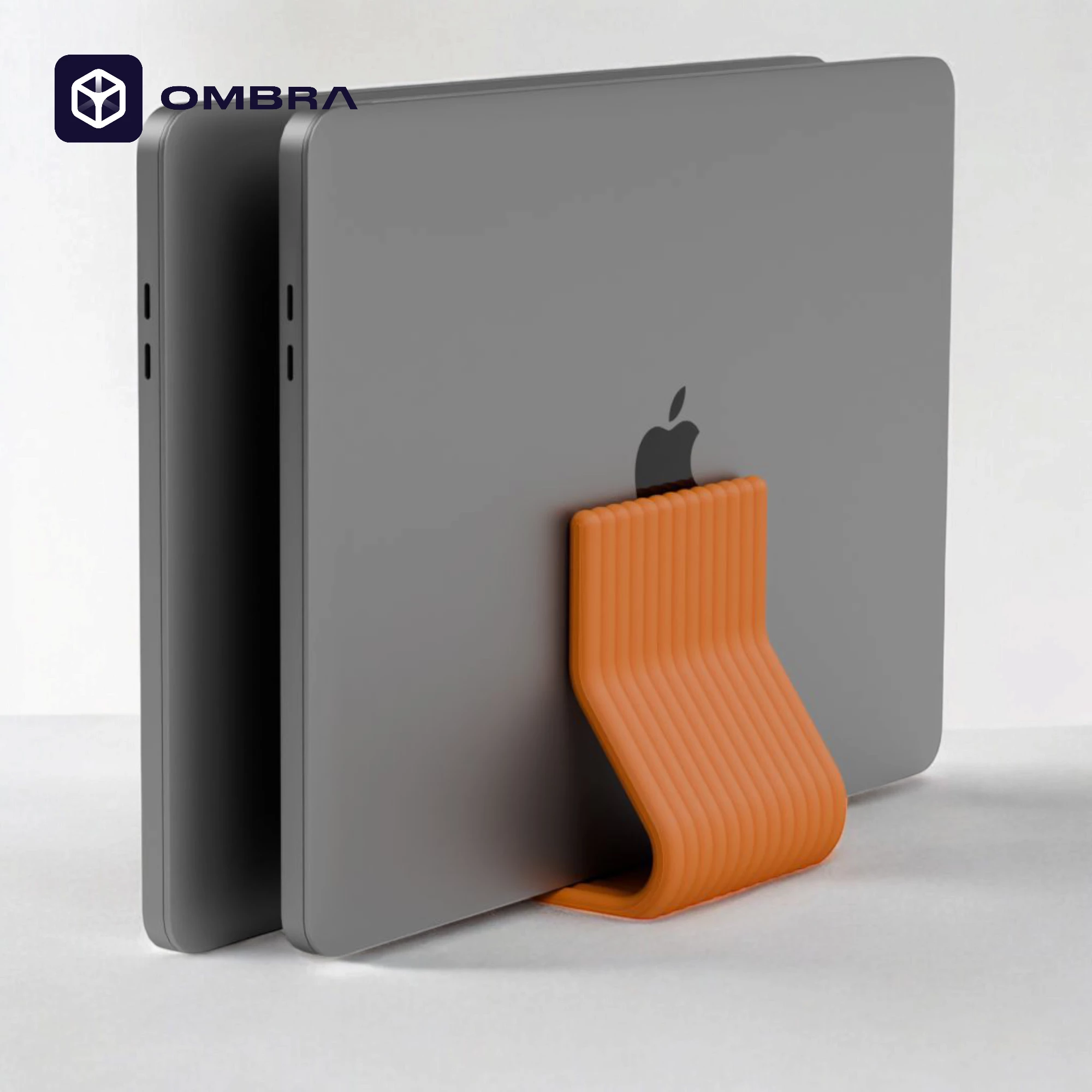 Stand Dual Vertikal për Laptop "Closed MacBook Stand"