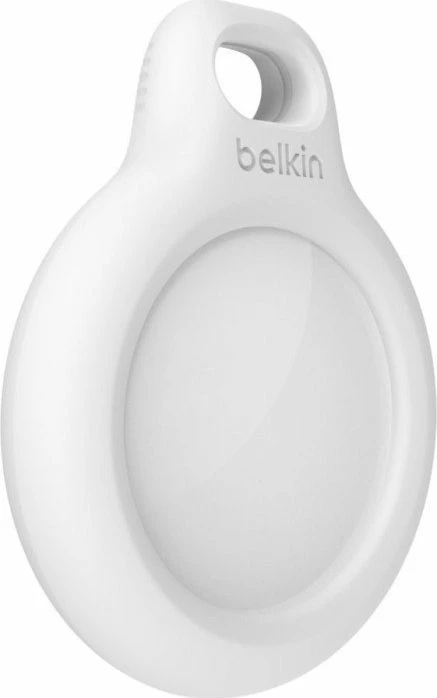 Mbështjellës Belkin Secure Holder për AirTag me çelësore, i bardhë
