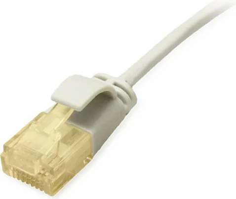 Kabllo rrjeti EQUIP Cat6A Slim Patch 0.25m RJ45-RJ45, gri