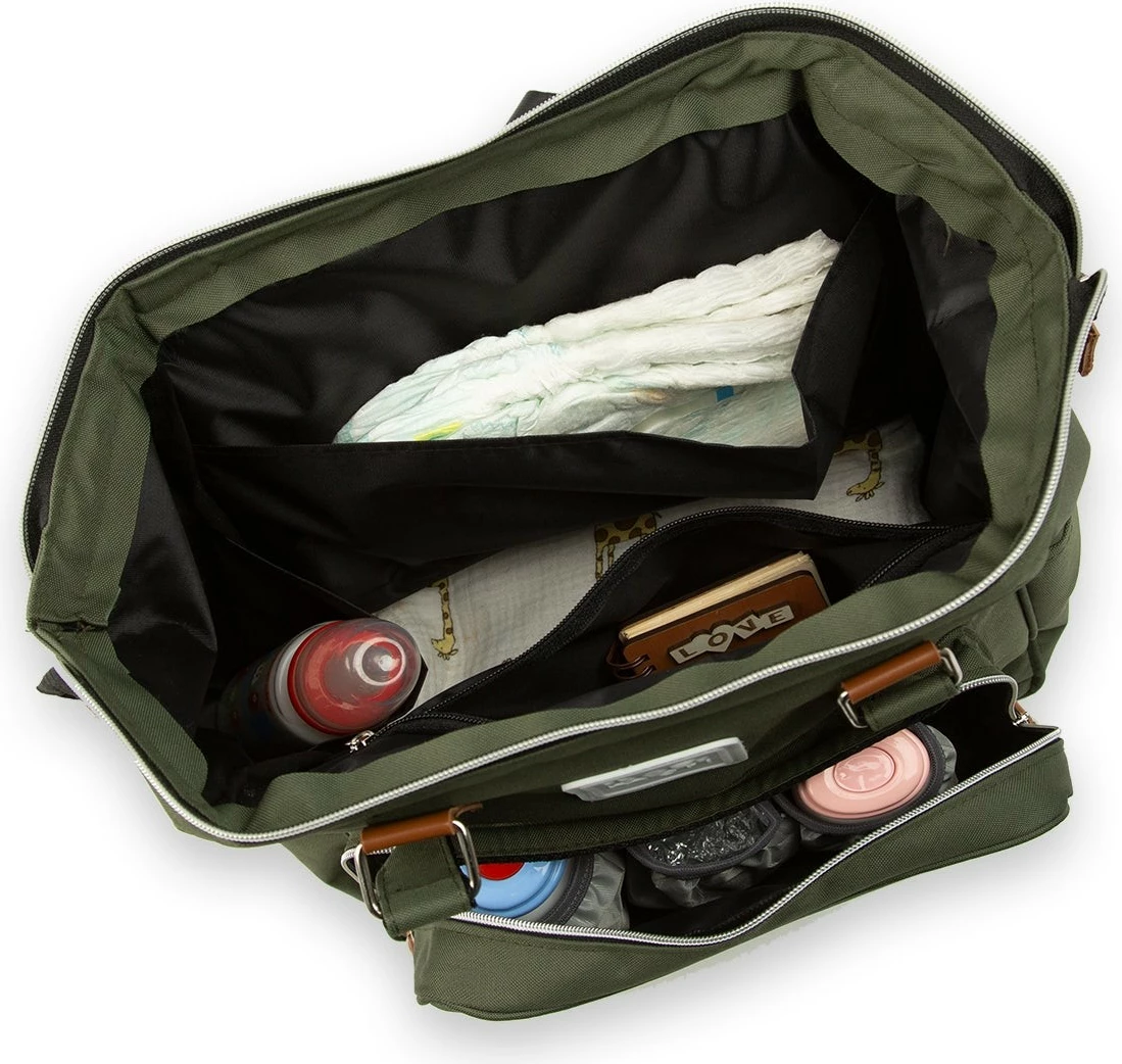 Çantë për pelena Zoozie Bags, 5163 - 62003, ngjyrë kaki