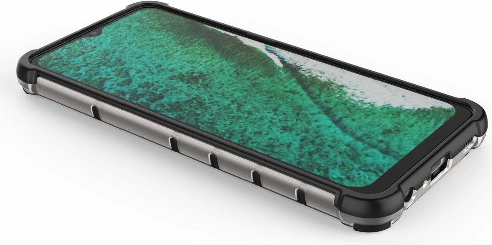 Mbështjellës Honeycomb Hurtel për Samsung Galaxy A32 5G, i gjelbër