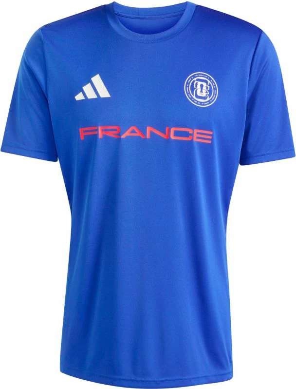 Fanellë meshkuj adidas France 26 KH2312, kaltër [Madhësia: XXL]
