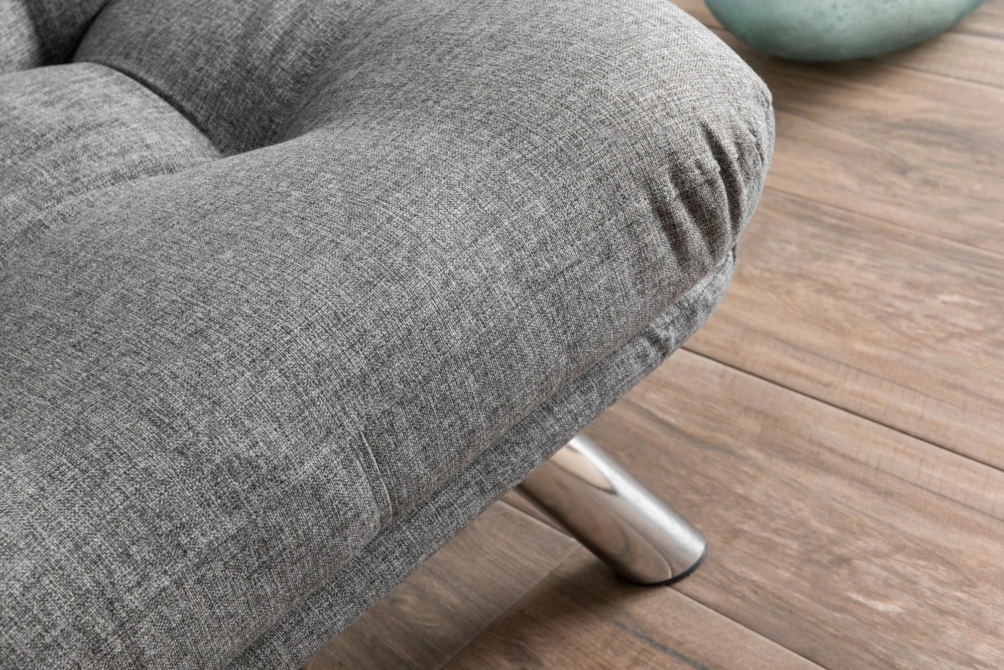 Krevat-karrige një vendësh Atelier del Sofa, Misa Small Solo, gri e çelët