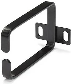 Hook D-Ring për menaxhim kabllosh në rack 1U StarTech CMHOOK1U, 5.7x10cm, çelik, i zi