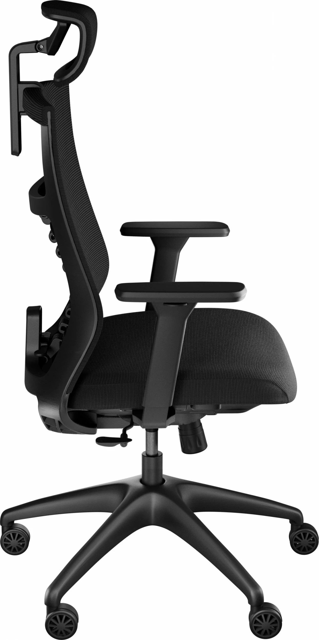 Karrige gaming GENESIS Astat 200 G2 NFG-1943, 120 kg, rrjetë/stoff, e zezë