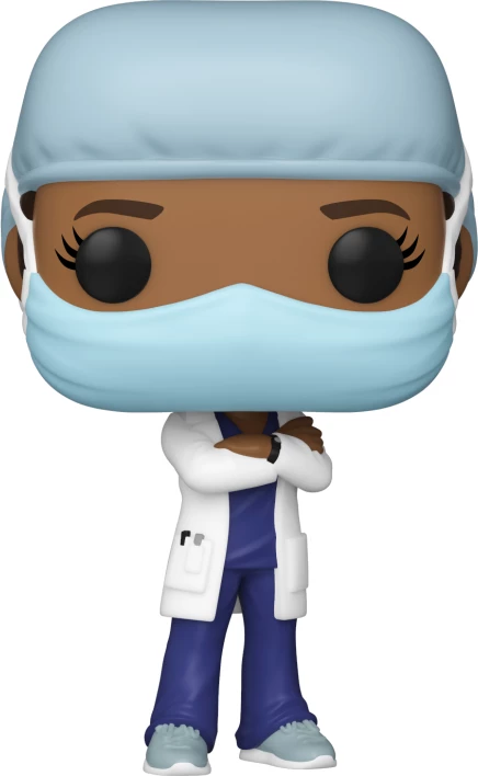 Figurinë koleksionuese Funko Pop Heroes Front Line Worker Female #2, vinyl