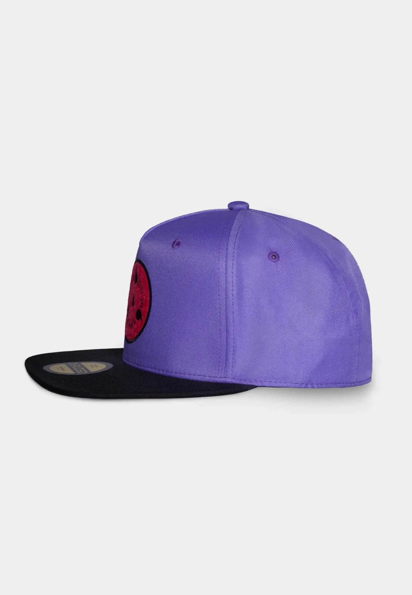 Kapelë Difuzed Naruto Shippuden Sasuke Snapback, e rregullueshme, vjollcë/zezë
