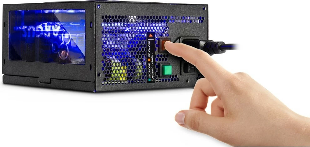 Furnizues rryme Inter-Tech Argus RGB-600W II, 600W, 80 PLUS Bronze, RGB