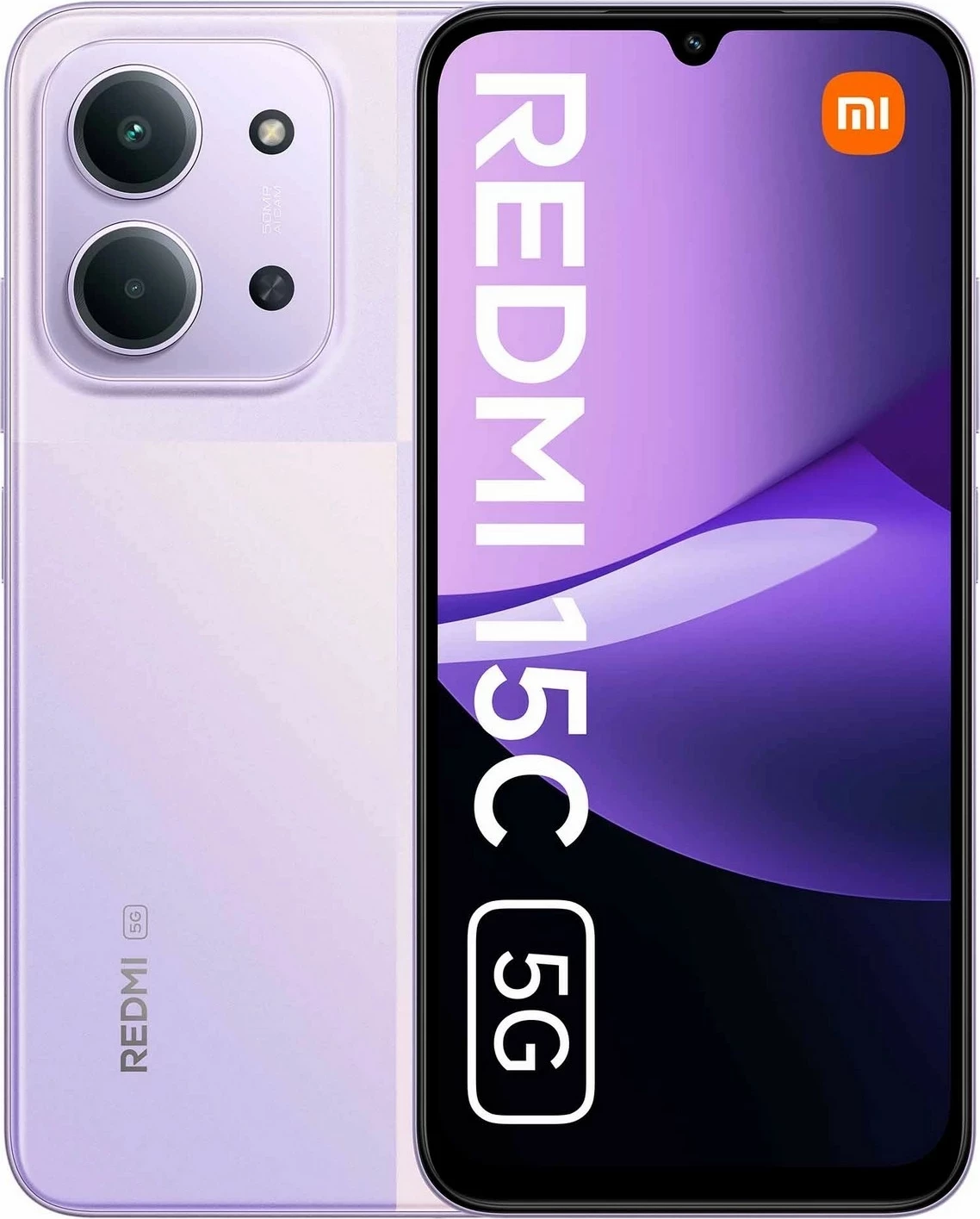 Celular Xiaomi Redmi 15C 5G 4/256GB, fiolet