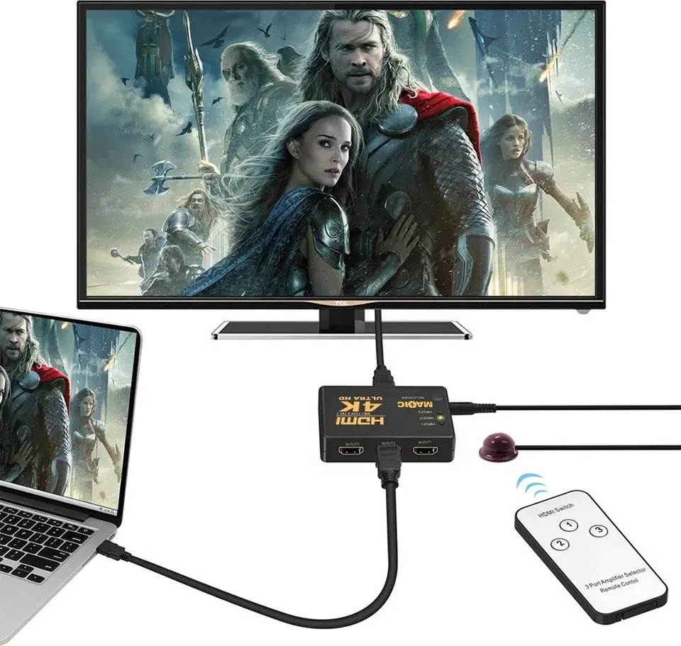 Nderrues HDMI TECH TIME 3ne1 HD-3