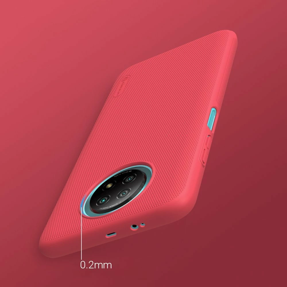 Mbështjellës Nillkin Super Frosted Shield për Xiaomi Redmi Note 9T 5G, i zi