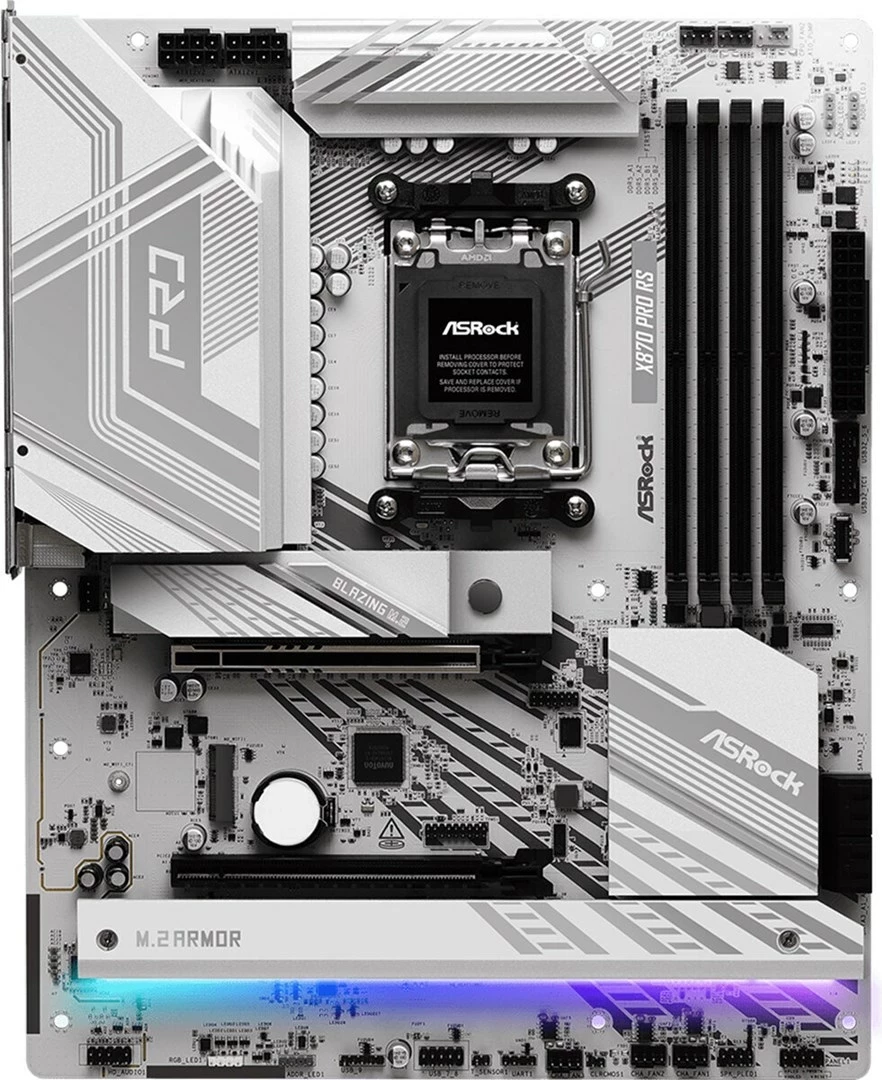 Pllakë amë ASRock X870 Pro RS, Socket AM5, ATX