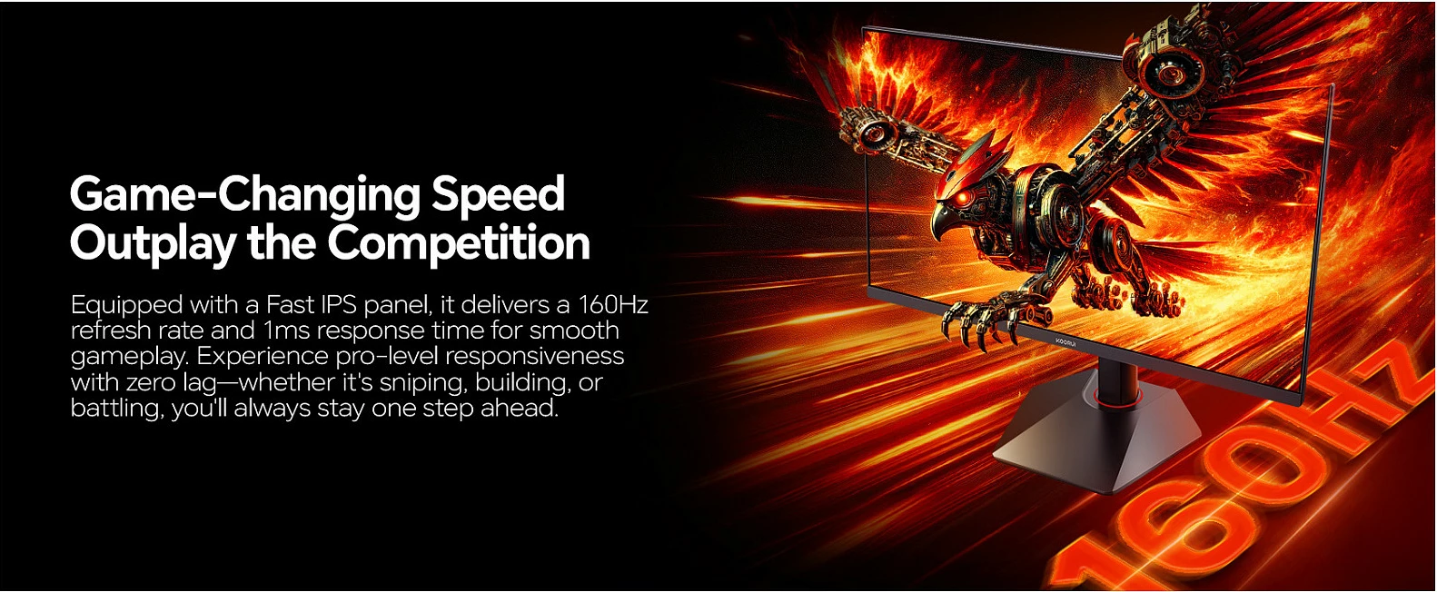 Monitor Koorui G2741L 27" 4K UHD, 1ms, FreeSync Premium, HDR, i zi