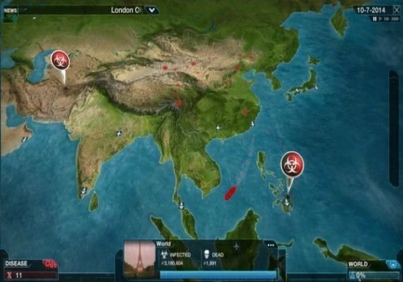 Plague Inc: Evolved EN/DE/FR/IT Global