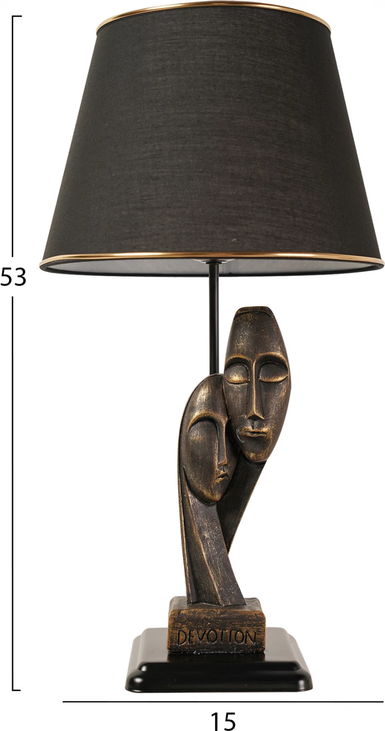 Dritë tavoline e artë, FH7478.01, 15x53 cm