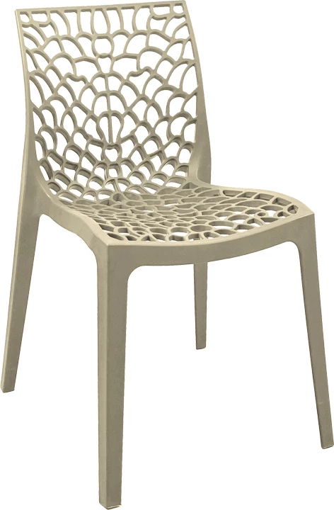 Karrige e grumbullueshme, ngjyrë kapuçino, 50x57x81cm