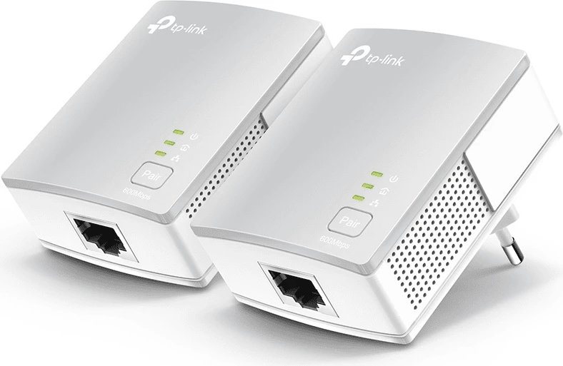 Set powerline TP-Link TL-PA4010KIT AV600 600 Mbps e bardhë multipack