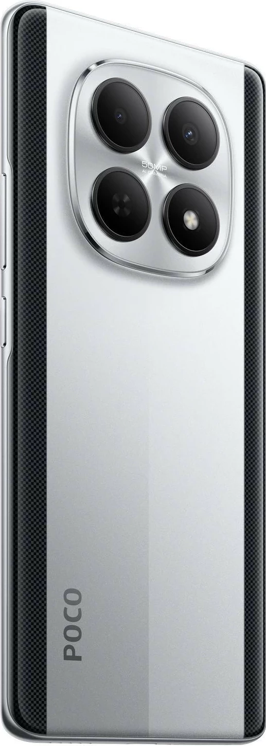 Celular Xiaomi POCO M8 5G 8/256GB argjendtë