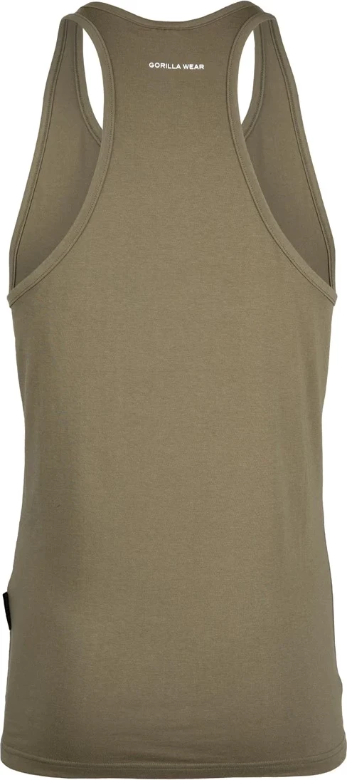 Carter Stretch Tank Top - Army Green