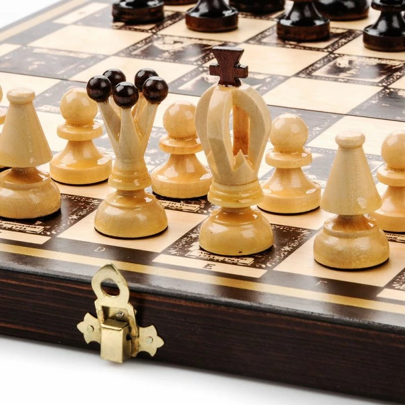 Set shah Royal Chess Yakimasport 24330, kafe