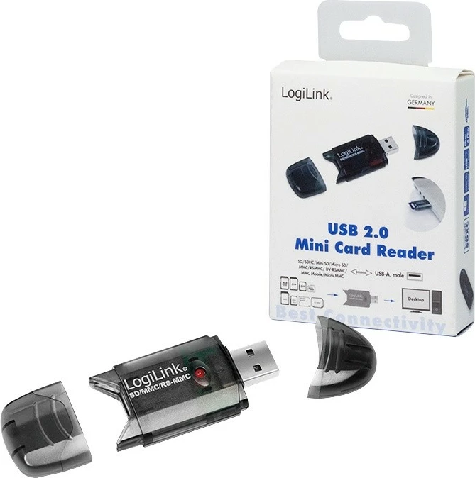 Lexues kartelash memorie USB 2.0 LogiLink CR0007 SD/SDHC/MMC, i zi