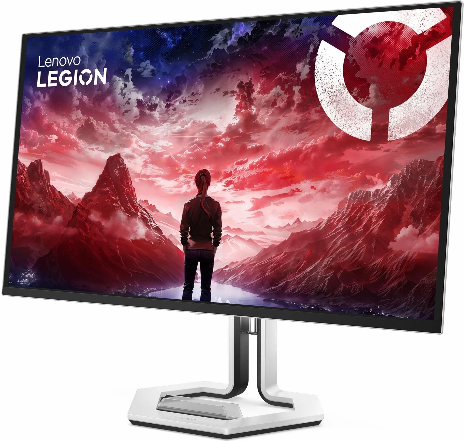 Monitor Lenovo Legion Pro 27UD-10 (68CEGACBEU) 26.5\" 4K UHD 240Hz QD-OLED USB-C zi/bardhë