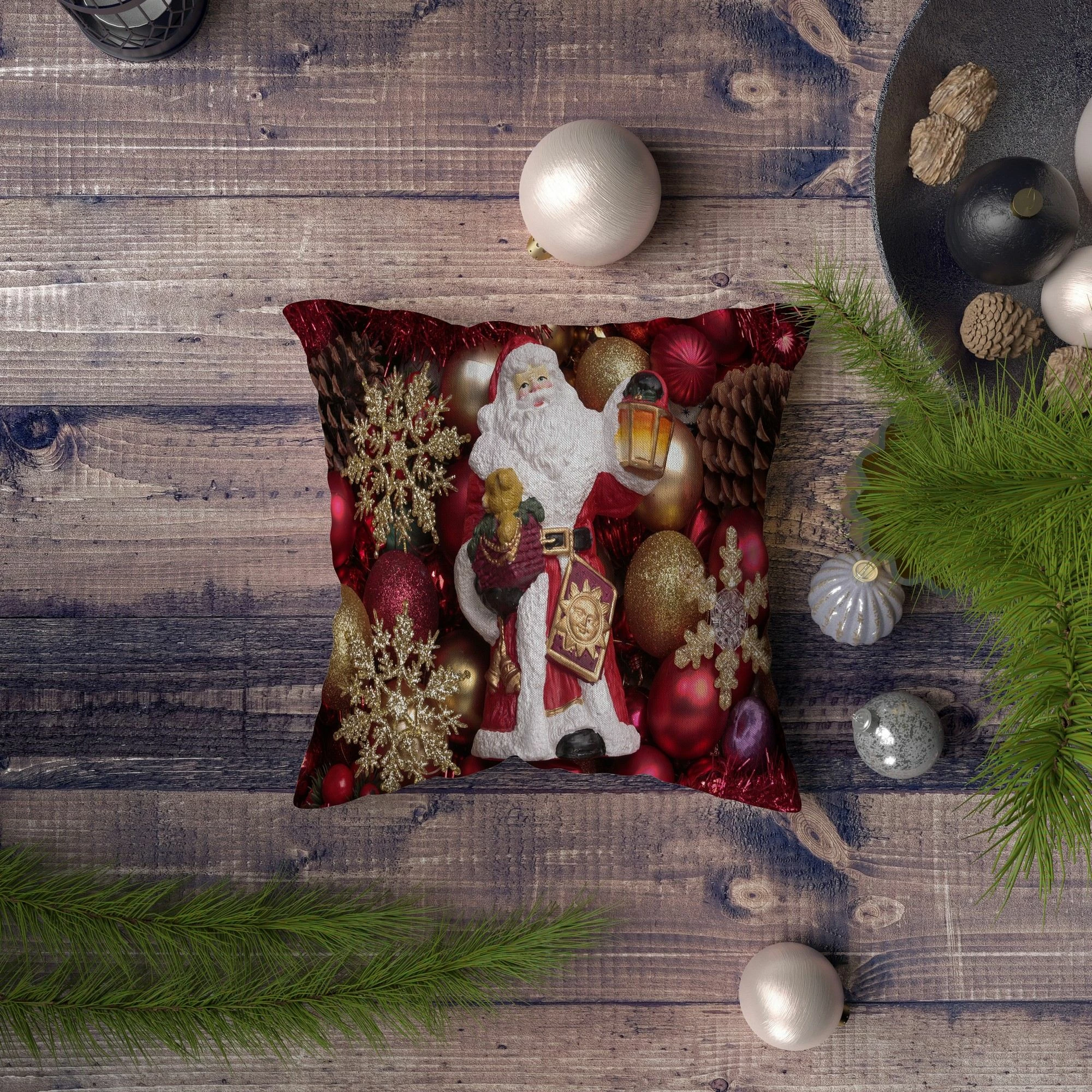 Jastëk dekorativ Aberto Design, NYXMAS141, shumëngjyrësh, 43x43cm