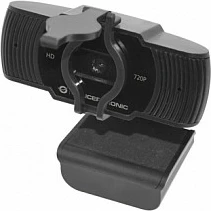 Webkamerë Conceptronic AMDIS, Full HD 1080p, USB, me mikrofon, e zezë