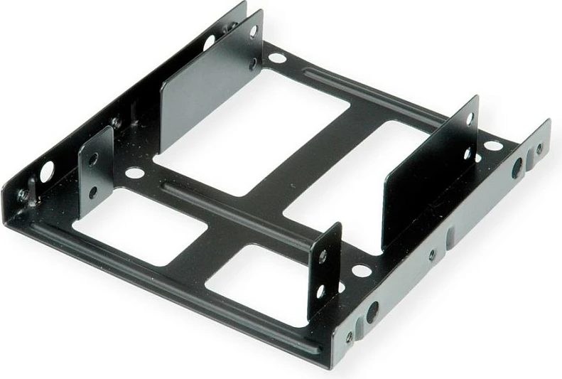 Adapter montimi HDD/SSD ROLINE 16.01.3008, 2.5" në 3.5", metal, i zi
