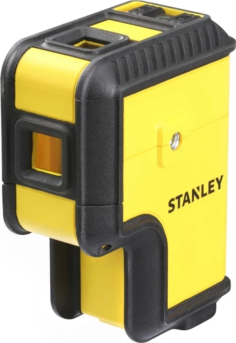 Laser nivelues 3-pikësh Stanley SPL3 STHT77593-1 30m rreze e gjelbër, verdhë/zezë, set me mbajtës + 2x AA + kuti