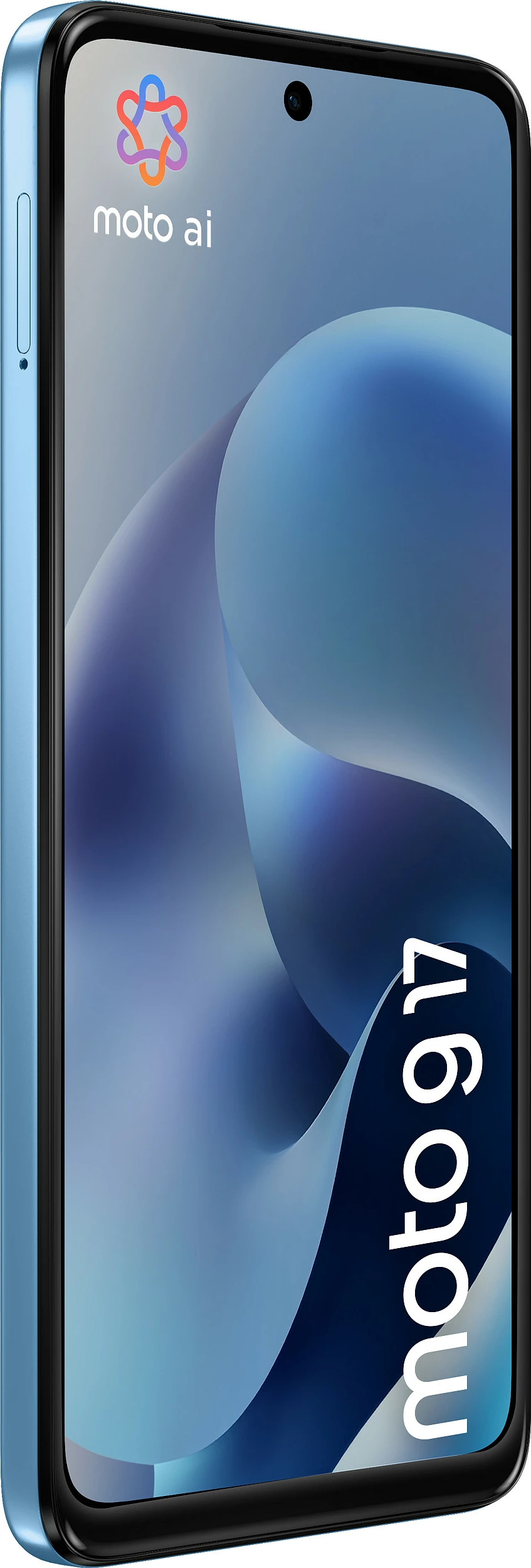 Celular Motorola moto g17, 4GB RAM, 128GB, Dual SIM, 4G, Android 15, blu Alaskan