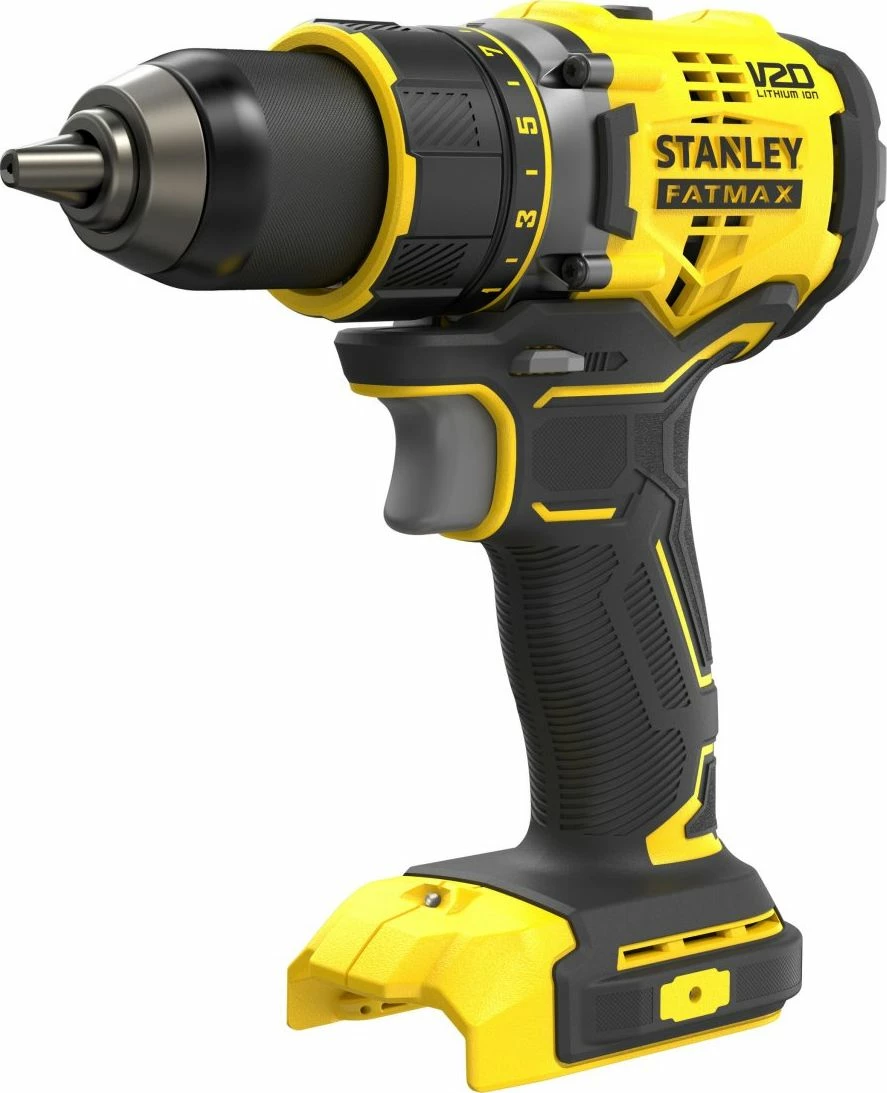 Burgji me bateri Stanley FatMax SFMCD720B 18 V, brushless, 80 Nm, mandrinë 13 mm, pa bateri/pa karikues, e verdhë/zezë