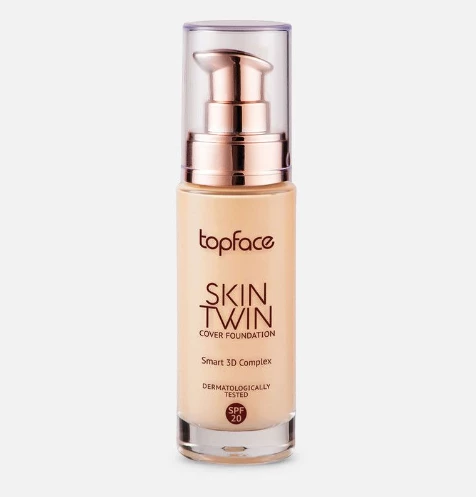 Fondatinë Top Face Skin Twin 008, 32 ml
