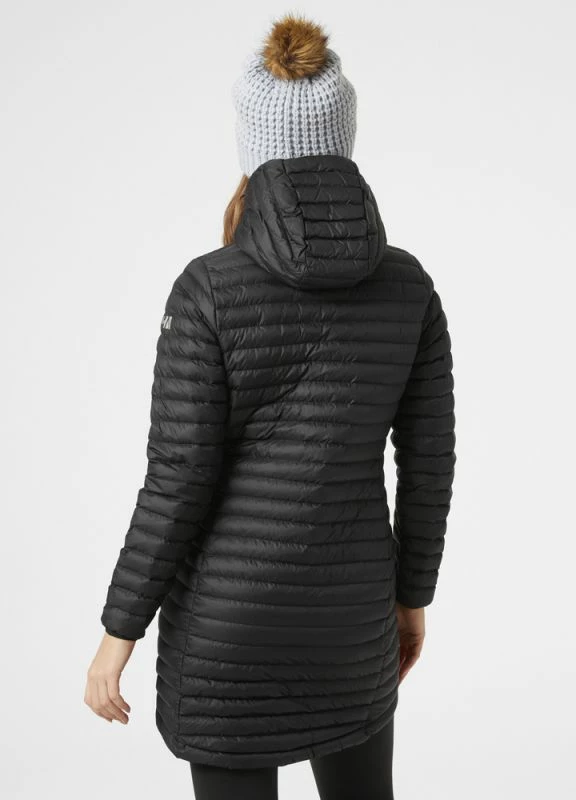 Jakne e gjatë Helly Hansen për femra, e zezë