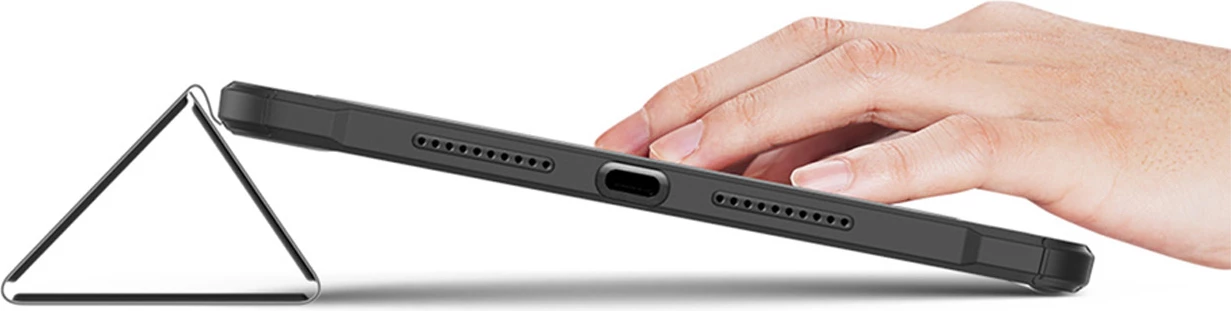 Mbështjellës tablet Dux Ducis Toby për Huawei MatePad Pro 11" (2022), me qëndrim, auto sleep, i zi