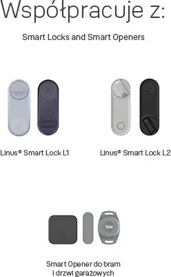 Tastierë smart Yale 05/303000/BL me lexues gjurmë gishti, Zezë