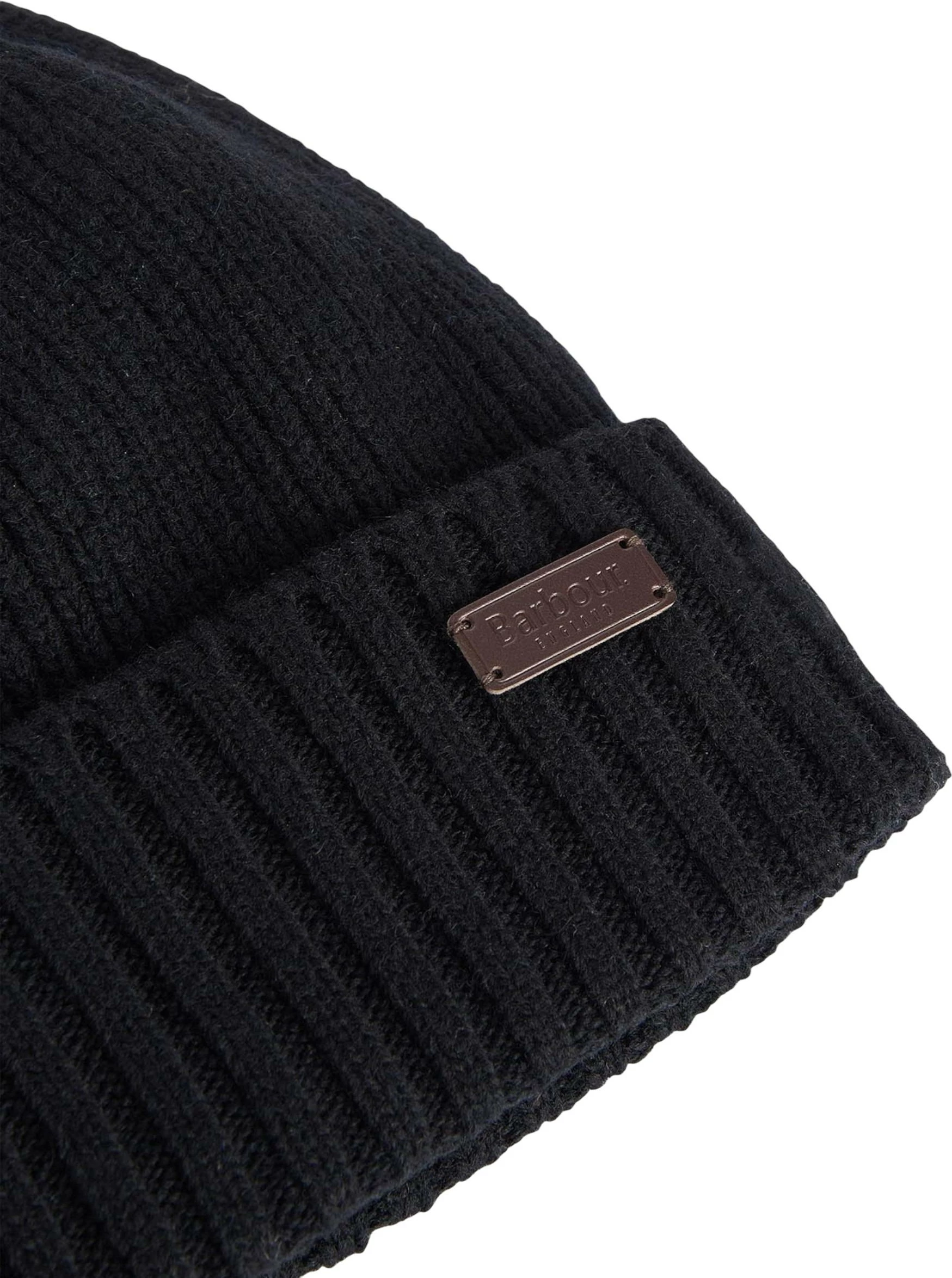 Kapelë beanie për meshkuj Barbour Carlton Beanie MHA0449, e zezë